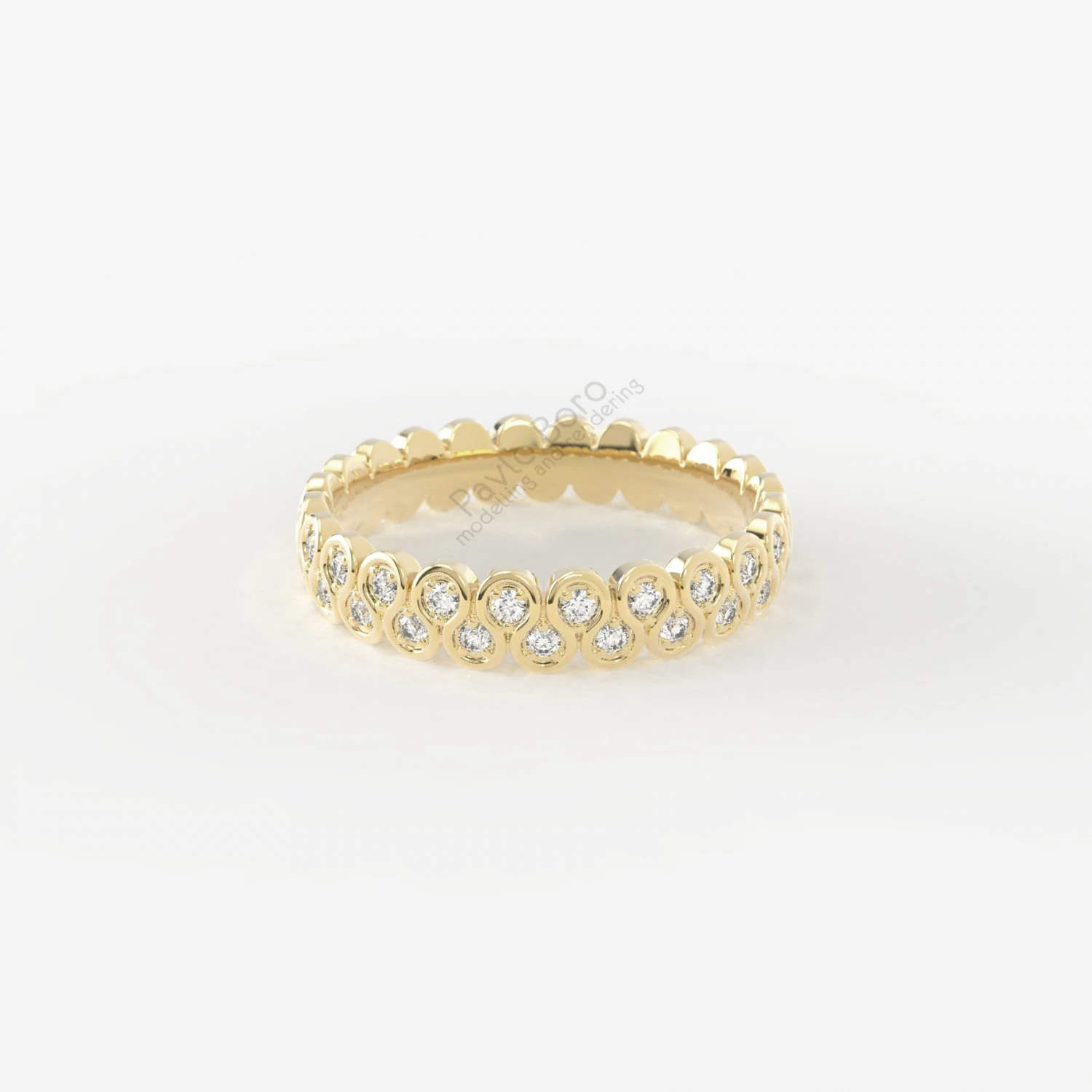 wedding rings 3D Print Model .c4d .max .obj .3ds .fbx .stl .blend 