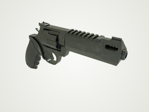 Revolver Taurus 3D Model