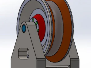 roller pulley 3D Model