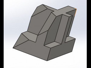 v block 3Dモデル