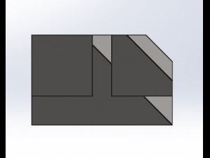 v block 3D 모델