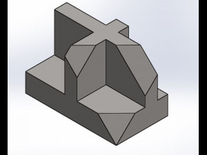 v block 3D 모델