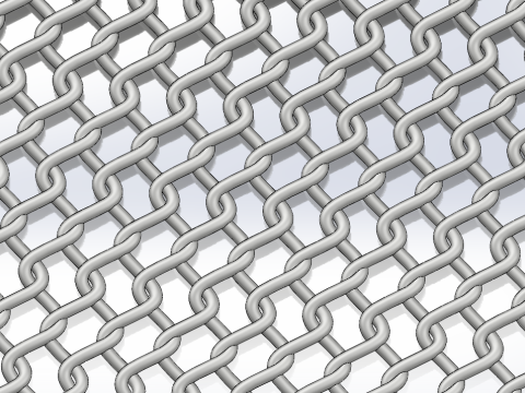 Wire Mesh 3D Model