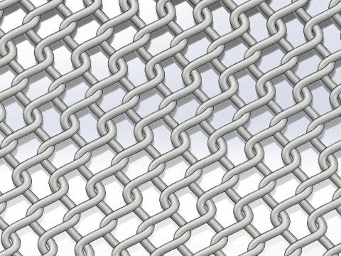 Wire Mesh 3D Model