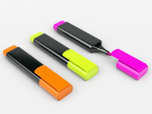 highlighter pen 3D Model