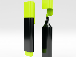 highlighter pen Modelo 3D