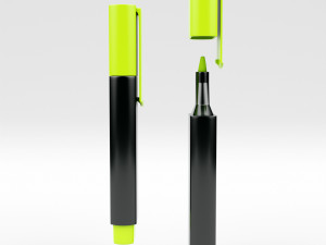highlighter pen Modelo 3D