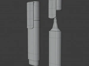 caneta marca-texto Modelo 3D