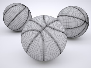 basketball Modelo 3D