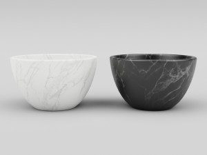 marble bowl 3D Модель