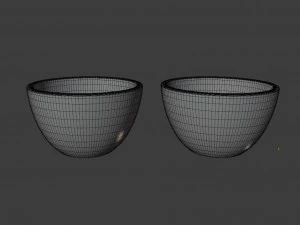 marble bowl 3D Model