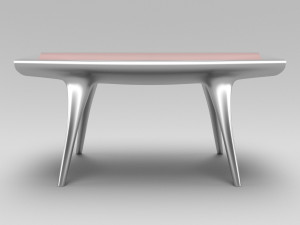 Event horizon chop top table 3D Model