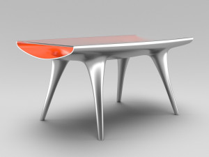 Event horizon chop top table Modelo 3D