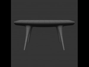 Event horizon chop top table Modelo 3D