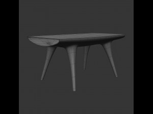 Event horizon chop top table Modelo 3D