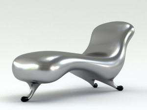 lockheed lounge Modello 3D