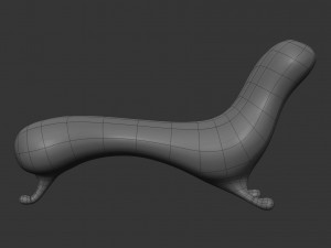 lockheed lounge Modelo 3D