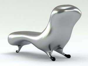 lockheed lounge Modelo 3D