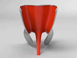 alufelt chair 3Dモデル