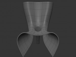 alufelt chair 3Dモデル