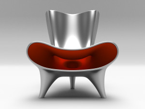 Orgone chair 3D Model
