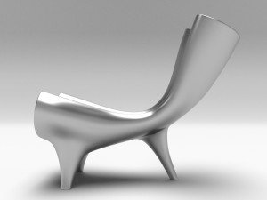 Orgone chair 3D Model