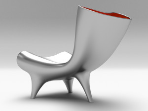 Orgone chair 3D Model