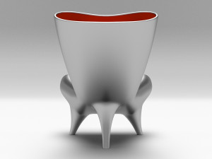 Orgone chair 3D Model