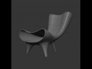 Orgone chair 3D Model