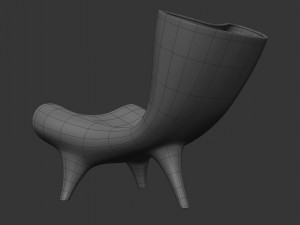 Orgone chair 3D Model