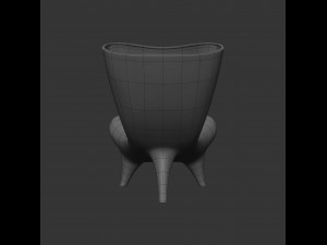 Orgone chair 3D Model