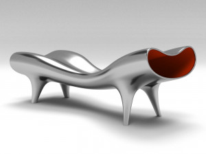 Orgone stretch lounge Modello 3D