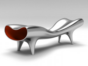 Orgone stretch lounge Modelo 3D