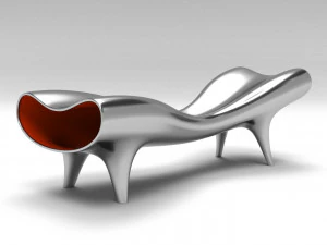 Orgone stretch lounge 3D Model