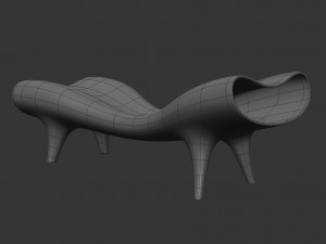 Orgone stretch lounge Modelo 3D