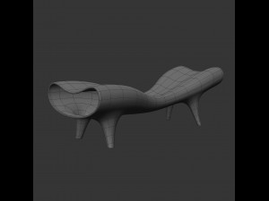Orgone stretch lounge Modelo 3D