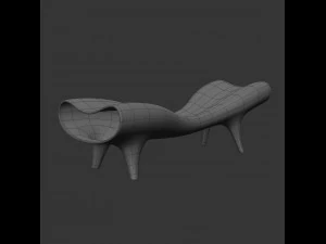 Orgone stretch lounge 3D Model