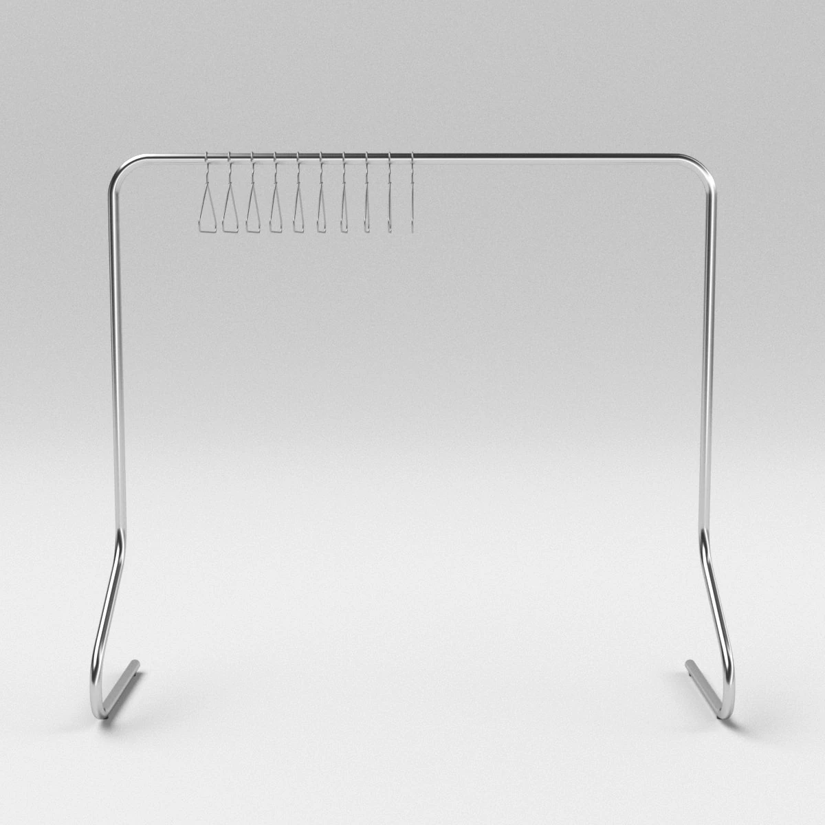 hangman clothing rack 3D Model .c4d .max .obj .3ds .fbx .stl .blend