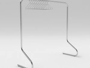hangman clothing rack 3D Model