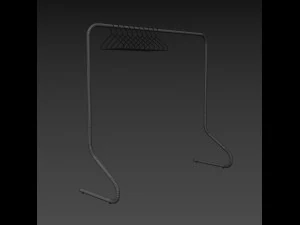 hangman clothing rack 3D Model