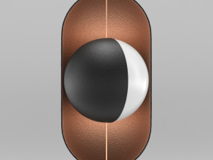 moonlight pendant lamp vertical Modelo 3D