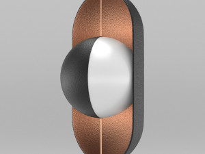 moonlight pendant lamp vertical Modelo 3D
