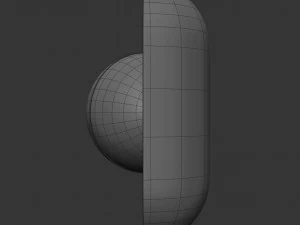 moonlight pendant lamp vertical 3D Model