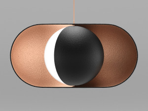 moonlight pendant lamp horizontal Modelo 3D
