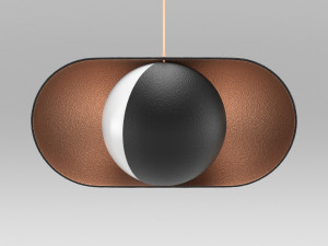 moonlight pendant lamp horizontal Modelo 3D