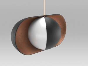 moonlight pendant lamp horizontal Modelo 3D