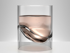 suspens glass 3D Model