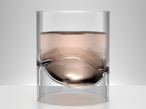 suspens glass Modelo 3D