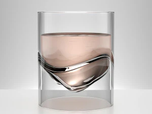 suspens glass 3D Model