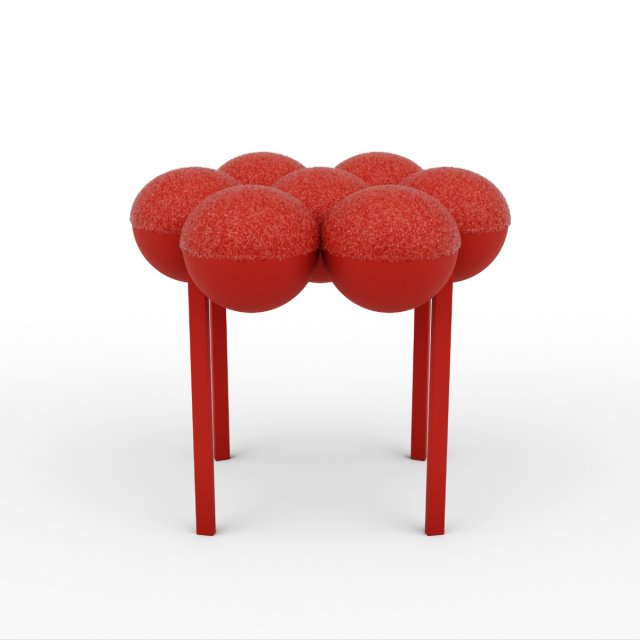 saturn pouffe 3D-Modell .c4d .max .obj .3ds .fbx .stl .blend 